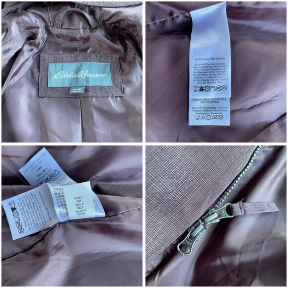 🔥NWOT Eddie Bauer Weatheredge Mackenzie Trench Coat Women Size XS - Picture 14 of 15